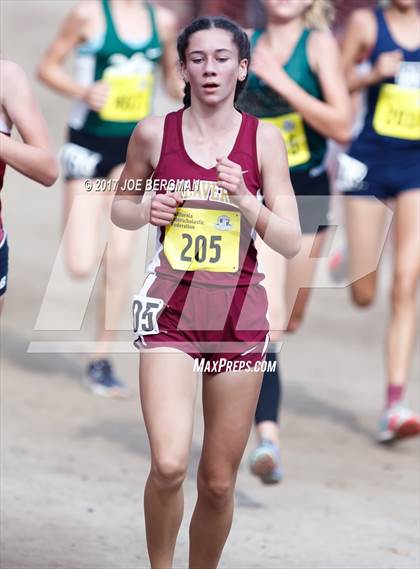 Thumbnail 1 in CIF State Cross Country Championships (Girls D4 Race) photogallery.