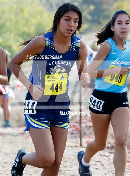 Thumbnail 3 in CIF State Cross Country Championships (Girls D4 Race) photogallery.