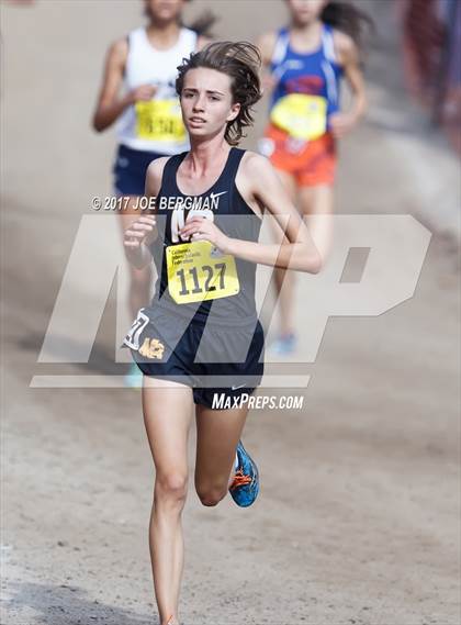 Thumbnail 2 in CIF State Cross Country Championships (Girls D4 Race) photogallery.