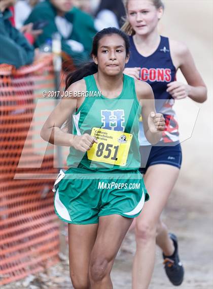 Thumbnail 3 in CIF State Cross Country Championships (Girls D4 Race) photogallery.