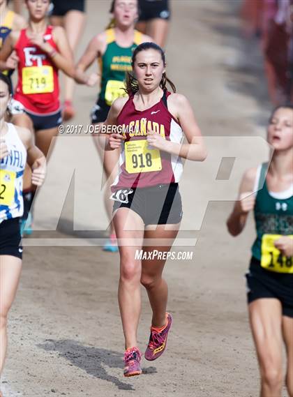 Thumbnail 2 in CIF State Cross Country Championships (Girls D4 Race) photogallery.