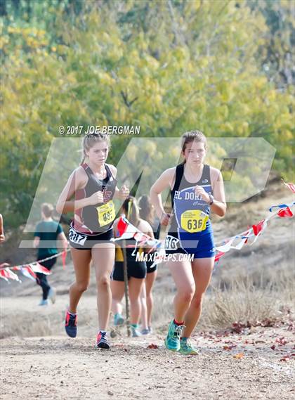 Thumbnail 2 in CIF State Cross Country Championships (Girls D4 Race) photogallery.