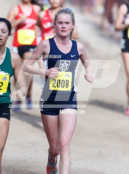 Thumbnail 1 in CIF State Cross Country Championships (Girls D4 Race) photogallery.