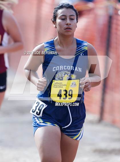 Thumbnail 3 in CIF State Cross Country Championships (Girls D4 Race) photogallery.