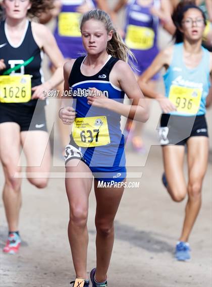 Thumbnail 3 in CIF State Cross Country Championships (Girls D4 Race) photogallery.