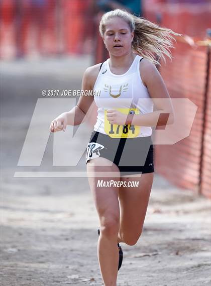 Thumbnail 1 in CIF State Cross Country Championships (Girls D4 Race) photogallery.