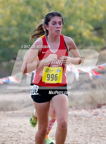 Thumbnail 3 in CIF State Cross Country Championships (Girls D4 Race) photogallery.