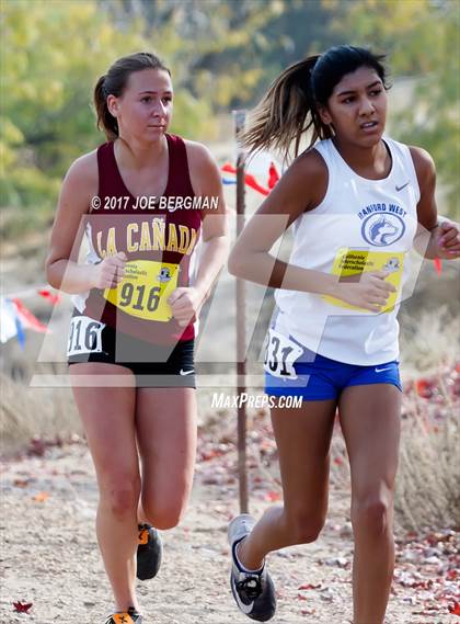 Thumbnail 3 in CIF State Cross Country Championships (Girls D4 Race) photogallery.