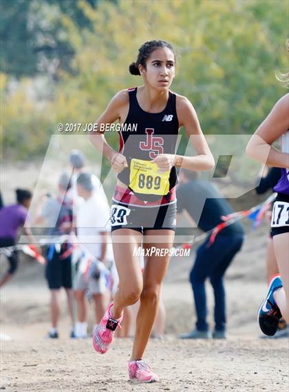 Thumbnail 2 in CIF State Cross Country Championships (Girls D4 Race) photogallery.