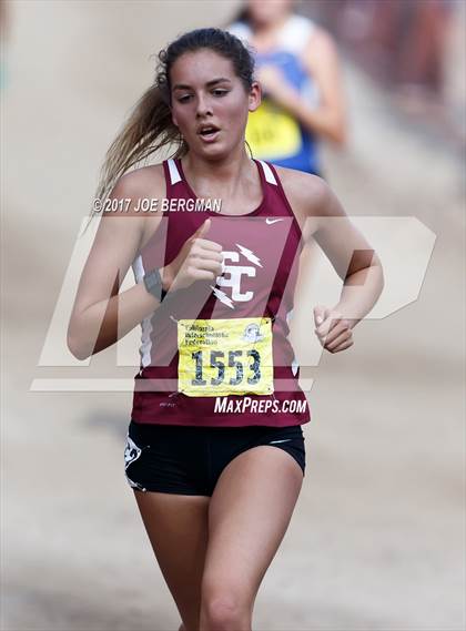 Thumbnail 3 in CIF State Cross Country Championships (Girls D4 Race) photogallery.