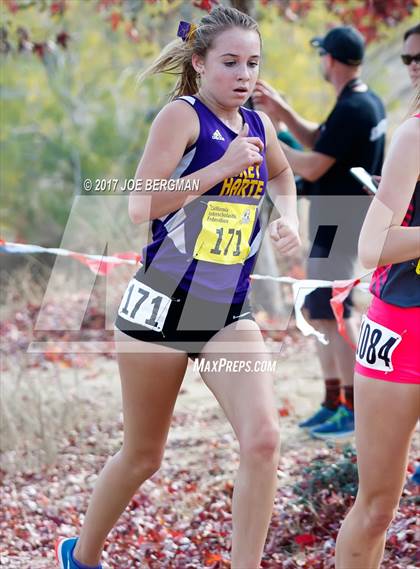 Thumbnail 1 in CIF State Cross Country Championships (Girls D4 Race) photogallery.