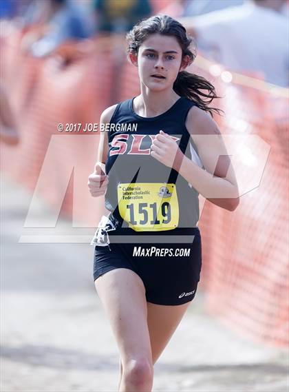 Thumbnail 3 in CIF State Cross Country Championships (Girls D4 Race) photogallery.
