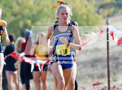 Thumbnail 3 in CIF State Cross Country Championships (Girls D4 Race) photogallery.