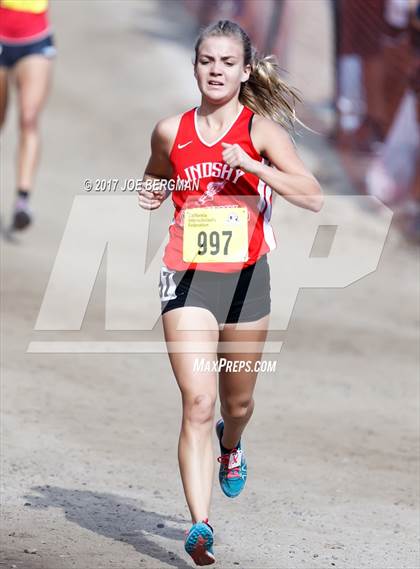 Thumbnail 1 in CIF State Cross Country Championships (Girls D4 Race) photogallery.