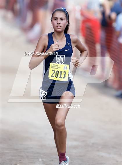 Thumbnail 2 in CIF State Cross Country Championships (Girls D4 Race) photogallery.