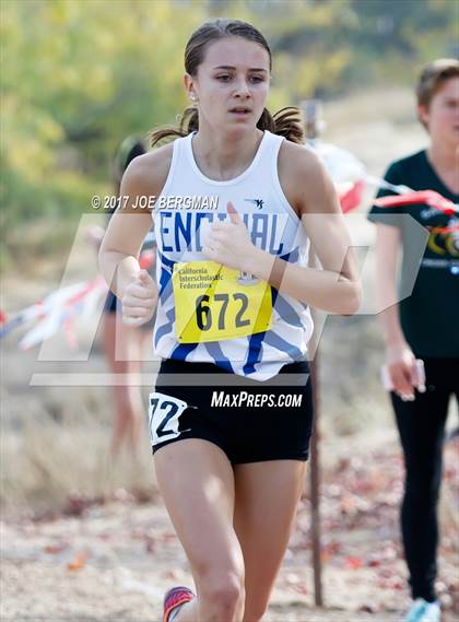 Thumbnail 3 in CIF State Cross Country Championships (Girls D4 Race) photogallery.