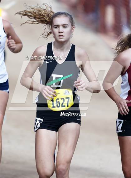 Thumbnail 2 in CIF State Cross Country Championships (Girls D4 Race) photogallery.