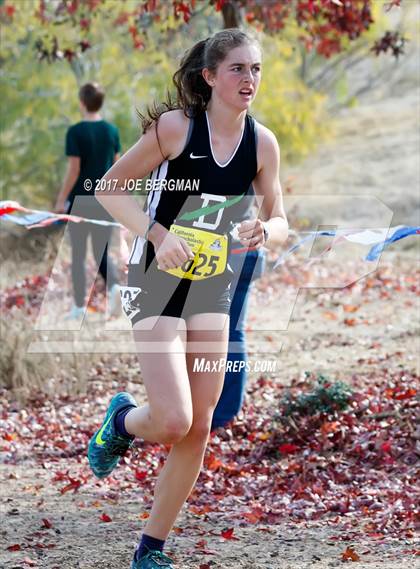 Thumbnail 1 in CIF State Cross Country Championships (Girls D4 Race) photogallery.