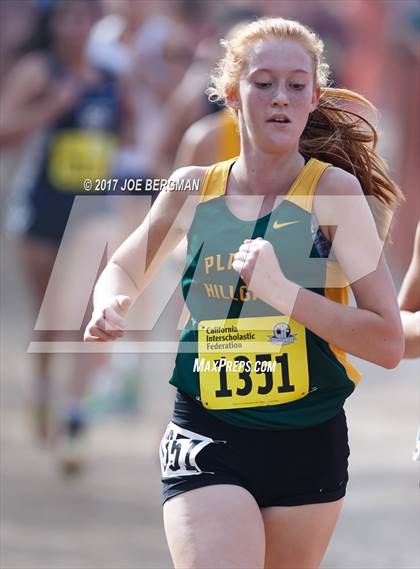 Thumbnail 2 in CIF State Cross Country Championships (Girls D4 Race) photogallery.