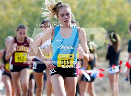 Thumbnail 2 in CIF State Cross Country Championships (Girls D4 Race) photogallery.