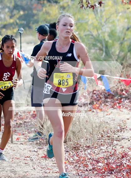 Thumbnail 3 in CIF State Cross Country Championships (Girls D4 Race) photogallery.
