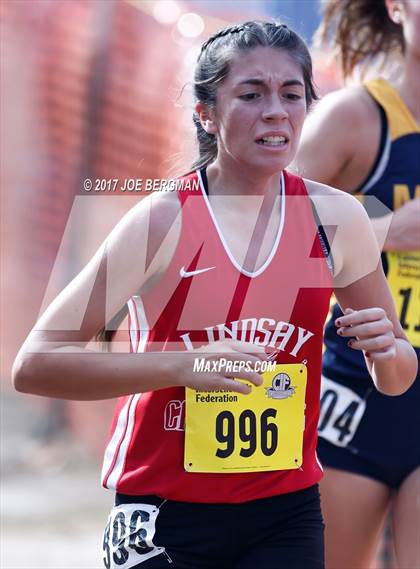 Thumbnail 2 in CIF State Cross Country Championships (Girls D4 Race) photogallery.