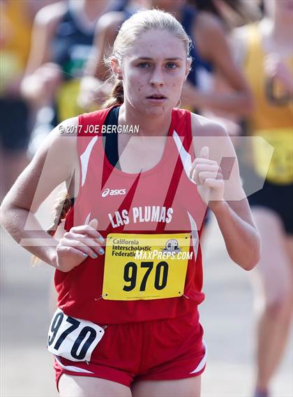 Thumbnail 3 in CIF State Cross Country Championships (Girls D4 Race) photogallery.