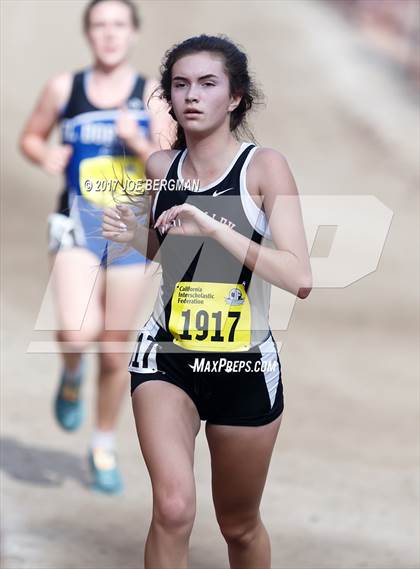 Thumbnail 1 in CIF State Cross Country Championships (Girls D4 Race) photogallery.