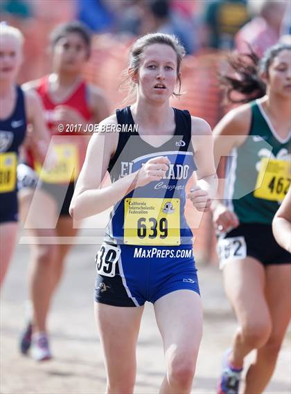 Thumbnail 1 in CIF State Cross Country Championships (Girls D4 Race) photogallery.