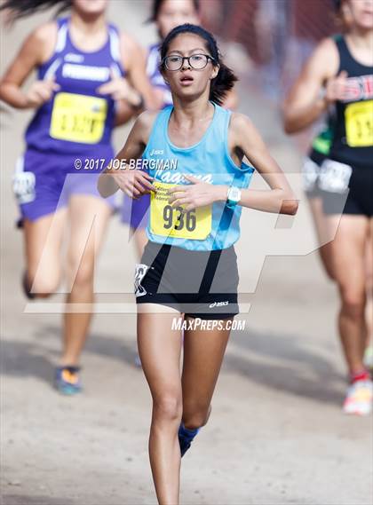 Thumbnail 1 in CIF State Cross Country Championships (Girls D4 Race) photogallery.