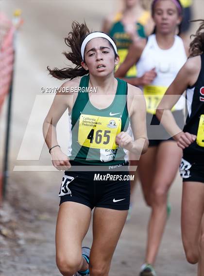 Thumbnail 1 in CIF State Cross Country Championships (Girls D4 Race) photogallery.