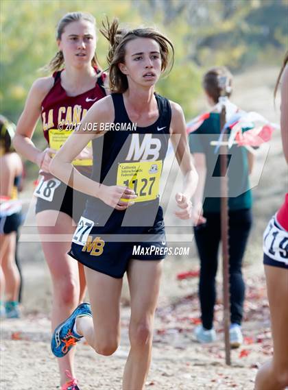 Thumbnail 2 in CIF State Cross Country Championships (Girls D4 Race) photogallery.