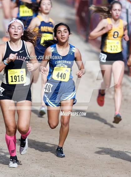 Thumbnail 1 in CIF State Cross Country Championships (Girls D4 Race) photogallery.