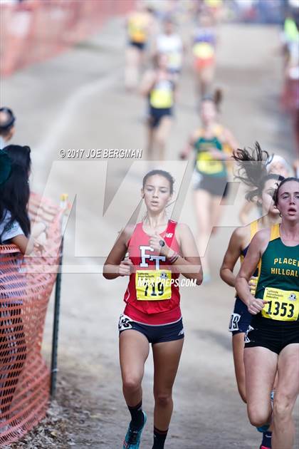 Thumbnail 1 in CIF State Cross Country Championships (Girls D4 Race) photogallery.