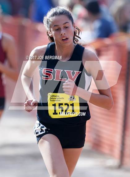 Thumbnail 3 in CIF State Cross Country Championships (Girls D4 Race) photogallery.