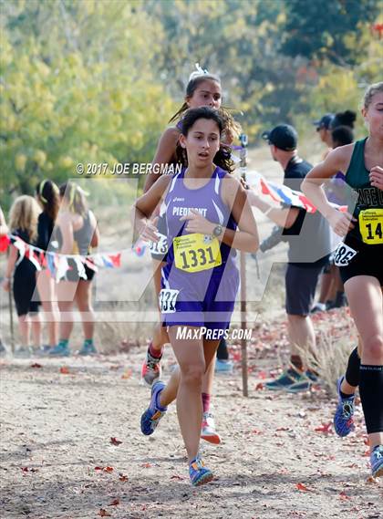 Thumbnail 2 in CIF State Cross Country Championships (Girls D4 Race) photogallery.