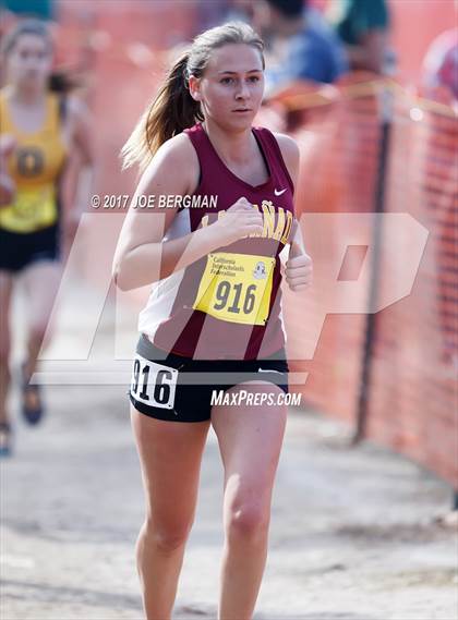 Thumbnail 1 in CIF State Cross Country Championships (Girls D4 Race) photogallery.