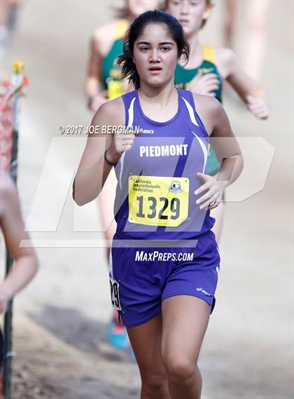 Thumbnail 3 in CIF State Cross Country Championships (Girls D4 Race) photogallery.