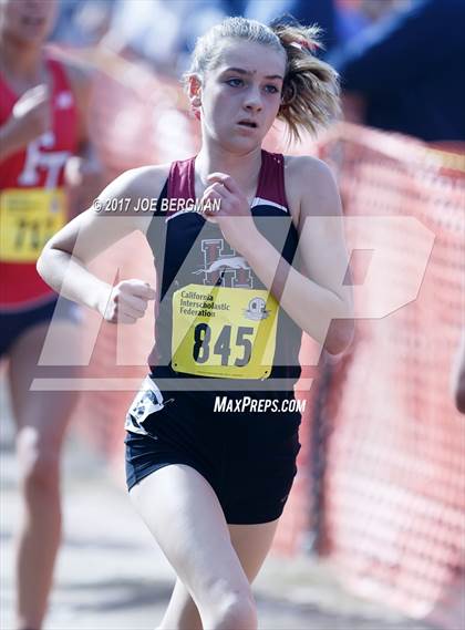 Thumbnail 2 in CIF State Cross Country Championships (Girls D4 Race) photogallery.