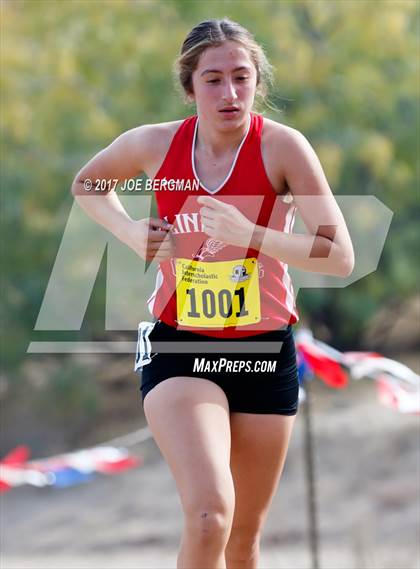 Thumbnail 2 in CIF State Cross Country Championships (Girls D4 Race) photogallery.