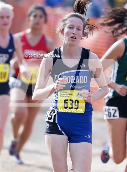 Thumbnail 3 in CIF State Cross Country Championships (Girls D4 Race) photogallery.