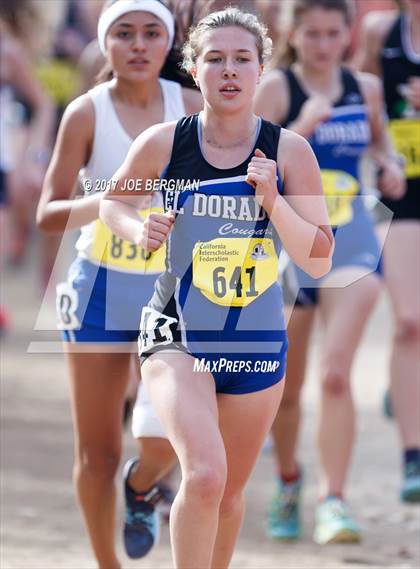 Thumbnail 3 in CIF State Cross Country Championships (Girls D4 Race) photogallery.