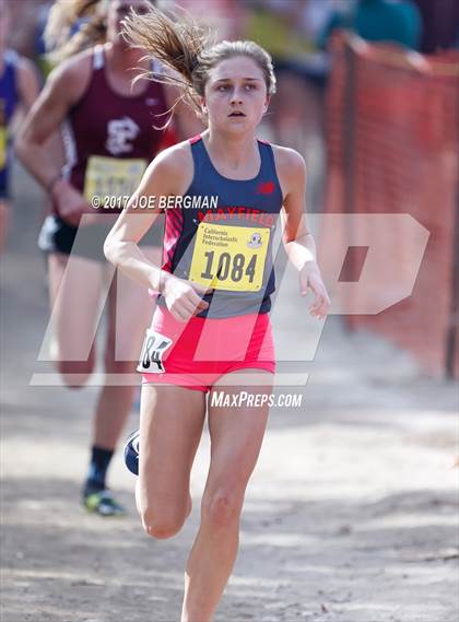Thumbnail 2 in CIF State Cross Country Championships (Girls D4 Race) photogallery.