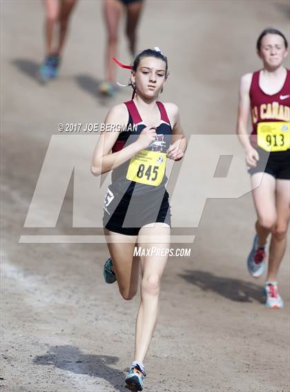 Thumbnail 2 in CIF State Cross Country Championships (Girls D4 Race) photogallery.