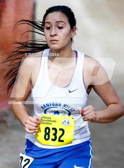Thumbnail 2 in CIF State Cross Country Championships (Girls D4 Race) photogallery.