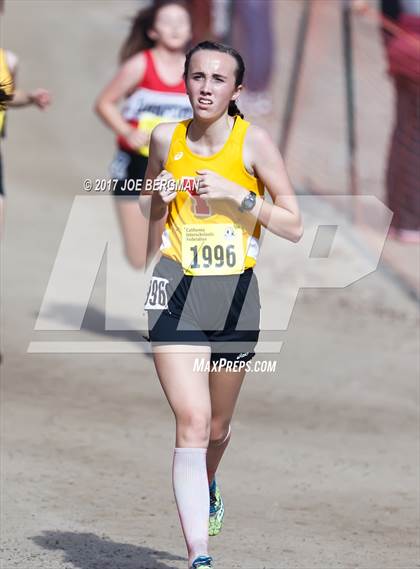Thumbnail 3 in CIF State Cross Country Championships (Girls D4 Race) photogallery.