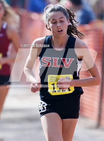 Thumbnail 1 in CIF State Cross Country Championships (Girls D4 Race) photogallery.