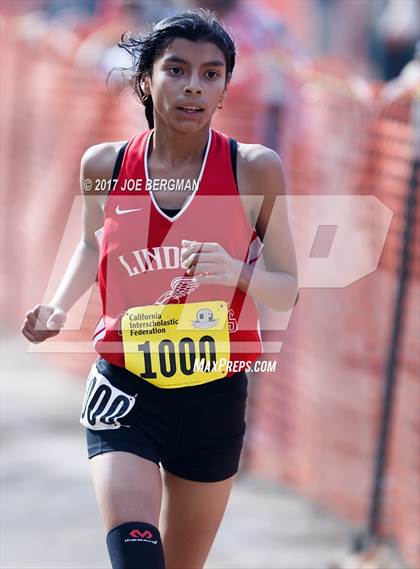 Thumbnail 2 in CIF State Cross Country Championships (Girls D4 Race) photogallery.