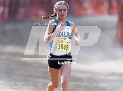 Thumbnail 1 in CIF State Cross Country Championships (Girls D4 Race) photogallery.