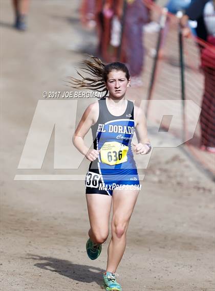 Thumbnail 1 in CIF State Cross Country Championships (Girls D4 Race) photogallery.
